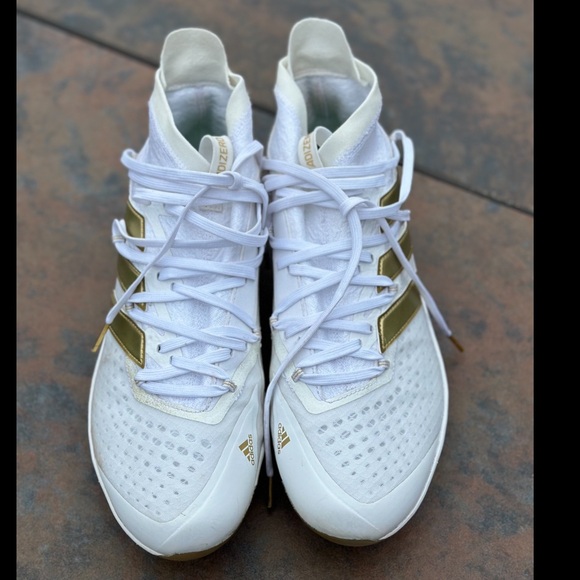 adidas adizero football cleats gold - Picture 3 of 7